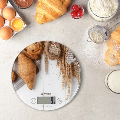 Весы кухонные электронные Vitek VT-8006 макс.вес:10кг