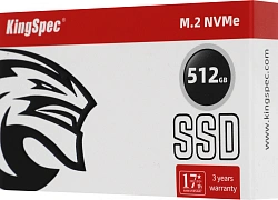 Накопитель SSD Kingspec PCIe 4.0 x4 512GB XG7000-512 XG7000 M.2 2280