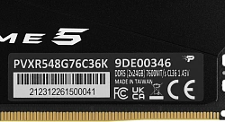 Память DDR5 2x24GB 7600MHz Patriot PVXR548G76C36K Viper Xtreme 5 RGB RTL Gaming PC5-60800 CL36 DIMM 288-pin 1.45В с радиатором Ret