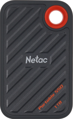 Накопитель SSD Netac USB-C 1000Gb NT01ZX20-001T-32BL ZX20 2.5" синий