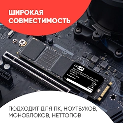 Накопитель SSD PC Pet PCIe 3.0 x4 256GB PCPS256G3 M.2 2280 OEM