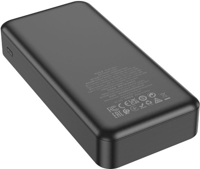 Мобильный аккумулятор Hoco J102A Cool figure 20000mAh QC/PD 20W 5A USB-A/USB-C черный (J102A COOL FIGURE BLACK)