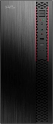 Корпус KingPrice KPCC-MD202 черный без БП ATX 1x80mm 4x120mm 2xUSB2.0 audio
