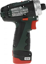 Дрель-шуруповерт Metabo Powermaxx BS Basic Set с набором оснастки аккум. патрон:быстрозажимной (кейс в комплекте) (600080880)