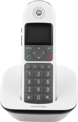 Р/Телефон Dect Motorola CD5001 черный/белый АОН