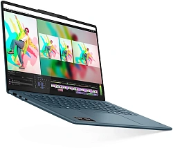 Ноутбук Lenovo Yoga Pro 7 14AKP10 Ryzen AI 7 350 32Gb SSD1Tb AMD Radeon 860M 14.5" OLED 3K (2944x1840) Windows 11 Home turquoise WiFi BT Cam (83KG0014RK)
