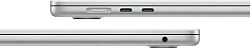 Ноутбук Apple MacBook Air A3241 M4 10 core 24Gb SSD512Gb/10 core GPU 15.3" Liquid Retina (2880x1864) macOS silver WiFi BT Cam (MC6J4LL/A)