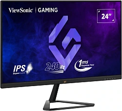 Монитор ViewSonic 23.8" VX2479A-HD-PRO черный IPS LED 16:9 HDMI матовая 250cd 178гр/178гр 1920x1080 240Hz G-Sync FreeSync DP FHD 3.2кг
