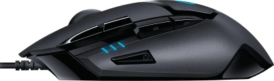 Мышь Logitech Hyperion Fury G402 черный оптическая 4000dpi USB2.0 7but (910-004070)