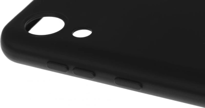 Чехол (клип-кейс) BoraSCO для Samsung Galaxy A03 Core Microfiber Case черный (40947)