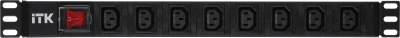 Блок распределения питания ITK PH12-8C133 гор.размещ. 8xC13 базовые 10A C14