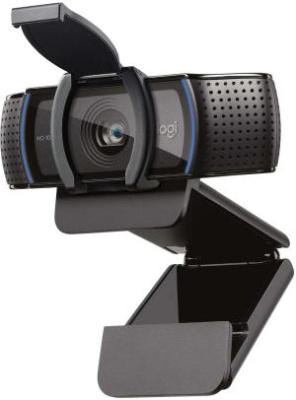 Камера Web Logitech HD Webcam C920e черный 3Mpix (1920x1080) USB2.0 с микрофоном (960-001360)