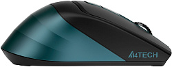 Мышь A4Tech Fstyler FB35CS темно-зеленый/черный оптическая 2000dpi silent беспров. BT/Radio USB 5but (FB35CS USB MIDNIGHT GREEN)