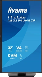 Монитор Iiyama 32" ProLite XB3294UHSCP-B1 черный VA LED 2ms 21:9 HDMI M/M матовая HAS 400cd 178гр/178гр 3440x2160 75Hz DP 4K USB 9.7кг
