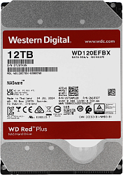 Жесткий диск WD SATA-III 12Tb WD120EFBX NAS Red Plus (7200rpm) 256Mb 3.5"