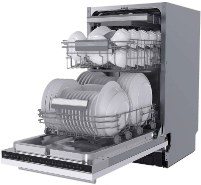 Посудомоечная машина встраив. Midea MID45S150i 2000Вт узкая