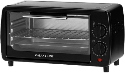 Мини-печь Galaxy Line GL 2625 8л. 1000Вт черный