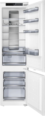 Холодильник Maunfeld MBF19354NFWGR LUX Inverter 2-хкамерн. инвертер (КА-00024622)