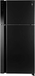 Холодильник Hitachi R-V660PUC7-1 BBK 2-хкамерн. черный бриллиант инвертер