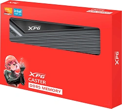 Память DDR5 2x16GB 6000MHz A-Data AX5U6000C3016G-DCCAGY XPG Caster RTL Gaming PC5-48000 CL30 DIMM ECC 288-pin 1.35В kit dual rank с радиатором Ret