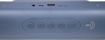 Колонка порт. Ural ТТ М100+ синий 6W 1.1 BT/3.5Jack/USB-C 10м 1200mAh (УРАЛ ТТ М100+ СИНИЙ)