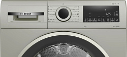 Сушильная машина Bosch Serie 4 WQG1420XME пан.англ. кл.энер.:A макс.загр.:9кг серебристый