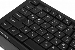 Клавиатура + мышь A4Tech Fstyler FGS1035Q клав:черный/серый мышь:черный/серый USB беспроводная Multimedia (FGS1035Q GREY)