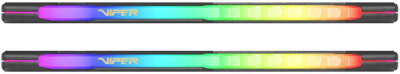 Память DDR4 2x16Gb 3200MHz Patriot PVSR432G320C8K Viper Steel RGB RTL Gaming PC4-25600 CL18 DIMM 288-pin 1.35В dual rank с радиатором Ret