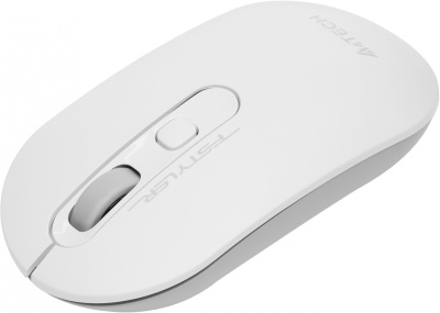 Мышь A4Tech Fstyler FG20S белый/серый оптическая 2000dpi silent беспров. USB для ноутбука 3but (FG20S USB WHITE)