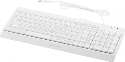 Клавиатура A4Tech Fstyler FK15 белый USB (FK15 WHITE)