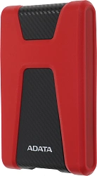 Жесткий диск A-Data USB3.0 1TB AHD650-1TU31-CRD HD650 DashDrive Durable 2.5" красный