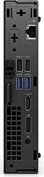 Неттоп Dell Optiplex 7020 Micro i3 14100T (2.7) 16Gb SSD256Gb UHDG 730 Linux Ubuntu GbitEth WiFi BT 90W мышь клавиатура черный (7020-3660)