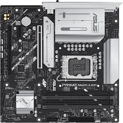 Материнская плата Asus PRIME B860M-A WIFI Soc-1851 Intel B860 4xDDR5 mATX AC`97 8ch(7.1) 2.5Gg RAID+HDMI+DP
