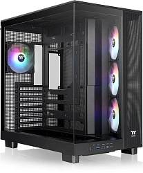Корпус Thermaltake View 380 XL TG ARGB черный без БП ATX 5x120mm 2x140mm 2xUSB3.0 audio bott PSU