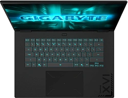 Ноутбук Gigabyte GAMING A16 GA63H Ryzen 7 260 16Gb SSD1Tb NVIDIA GeForce RTX5050 8Gb 16" IPS FHD+ (1920x1200) FreeDOS black WiFi BT Cam (3THK3KZ894SD)