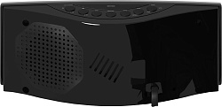 Радиобудильник Harper HCLK-2050 черный LED подсв:белая часы:цифровые AM/FM