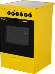 Плита Электрическая Лысьва EF4002MK00 желтый стеклокерамика (без крышки)
