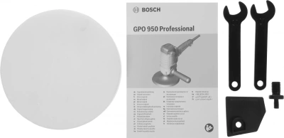 Угловая полировальная машина Bosch GPO 950 950Вт D180мм (06013A2020)
