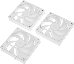 Вентилятор для корпуса ID-Cooling AF-125-W Trio 120х120x25 белый 4-pin 30дБ (упак.:3шт) Ret