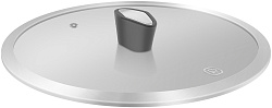 Крышка Rondell Stolz RDA-1786 d=28см крыш.прозрачный руч.черная
