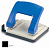 Дырокол Kw-Trio Stylish Medium 09660GR/BLCK макс.:20лист. металл черный отв.:2 с линейкой