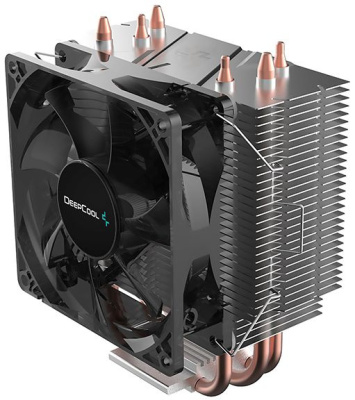 Устройство охлаждения(кулер) Deepcool Gammaxx 300 Fury Soc-AM5/AM4/1200/1700/1851 черный 4-pin 18-21dB Al+Cu 130W 435gr Ret (DP-MCH3-GMX300F)
