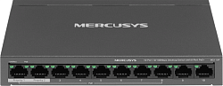 Коммутатор Mercusys MS110P (L2) 10x100Мбит/с 8PoE+ 65W неуправляемый