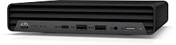 Неттоп HP ProDesk 400 G9 Mini i3 13100T (2.5) 8Gb SSD256Gb UHDG 730 Windows 11 Pro 64 GbitEth WiFi BT 90W kb мышь клавиатура черный (937P7EA)