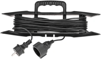Удлинитель силовой PROconnect PROc-Uc (13-4913) 2x0.75кв.мм 1розет. 10м ПВС 6A пласт.рамка черный