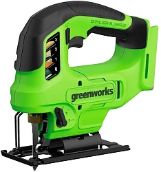 Лобзик Greenworks GD24JS90 +1пил. 3000ходов/мин от аккумулятора