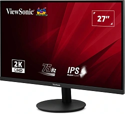 Монитор ViewSonic 27" VA2708-2K-HD-2 черный IPS LED 16:9 HDMI матовая 300cd 178гр/178гр 2560x1440 75Hz DP QHD 3.5кг