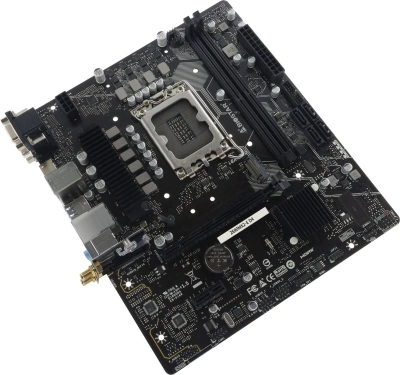 Материнская плата Biostar Z690MX2-E D4 Soc-1700 Intel Z690 2xDDR4 mATX AC`97 8ch(7.1) 2.5Gg RAID+VGA+DVI+HDMI