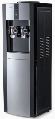 Кулер AEL LD-AEL-47 напольный электронный черный/серебристый