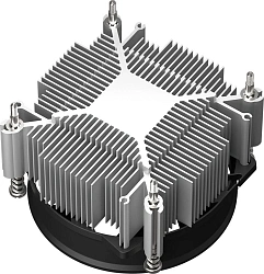 Устройство охлаждения(кулер) PcCooler R95S-I Soc-1200/1700/1851 серебристый/черный 4-pin 31.1dB Al 95W 360gr Ret (R95S-XXNIXX-CL)